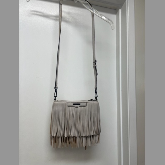 REBECCA MINKOFF Fringe Crossbody Bag Purse EUC - Picture 1 of 10
